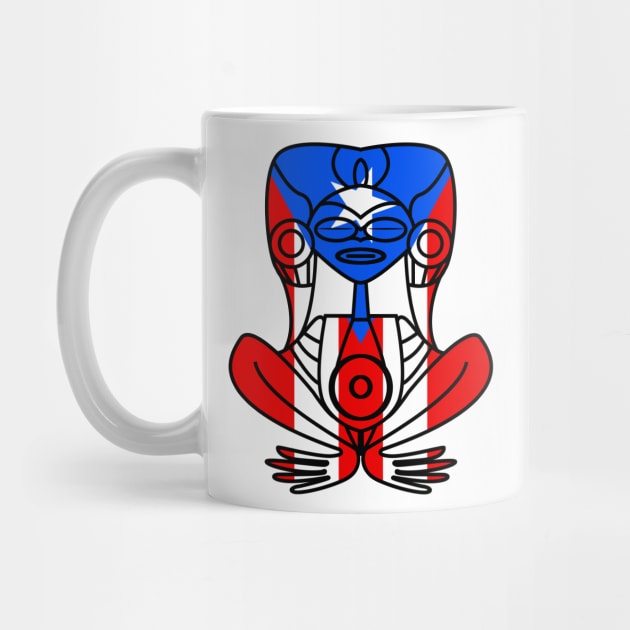 Atabey Puerto Rican Flag by Wickedcartoons